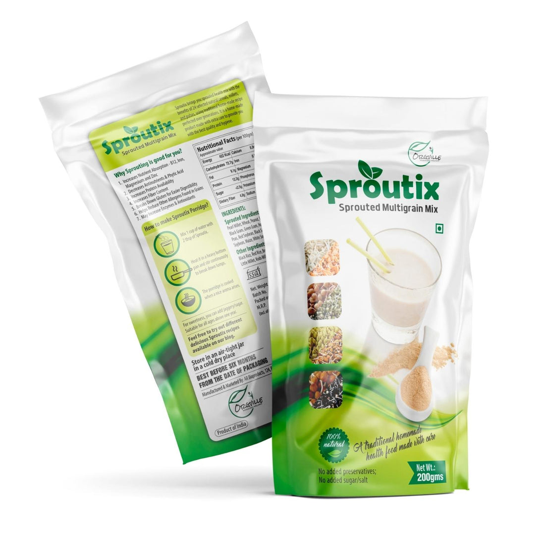 Sproutix - Sprouted Multigrain Mix