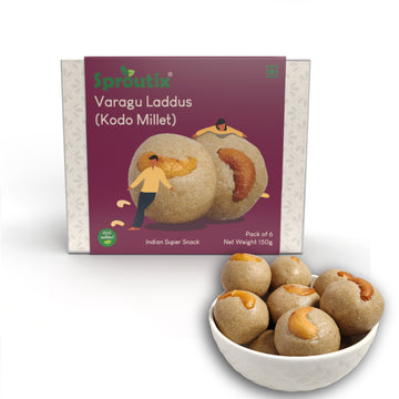 Sproutix Laddu - Varagu Laddu (Kodo Millet) (150g)