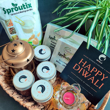 Orgville festive hamper basket