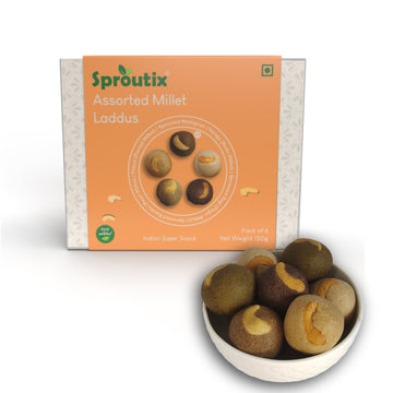 Sproutix Laddu - Assorted Millet Laddus (150g)
